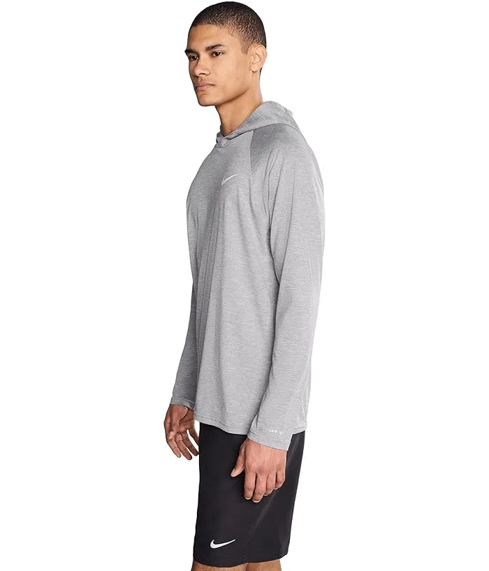 Худи Nike Long Sleeve Hooded Hydroguard, Particle Grey — фото 3