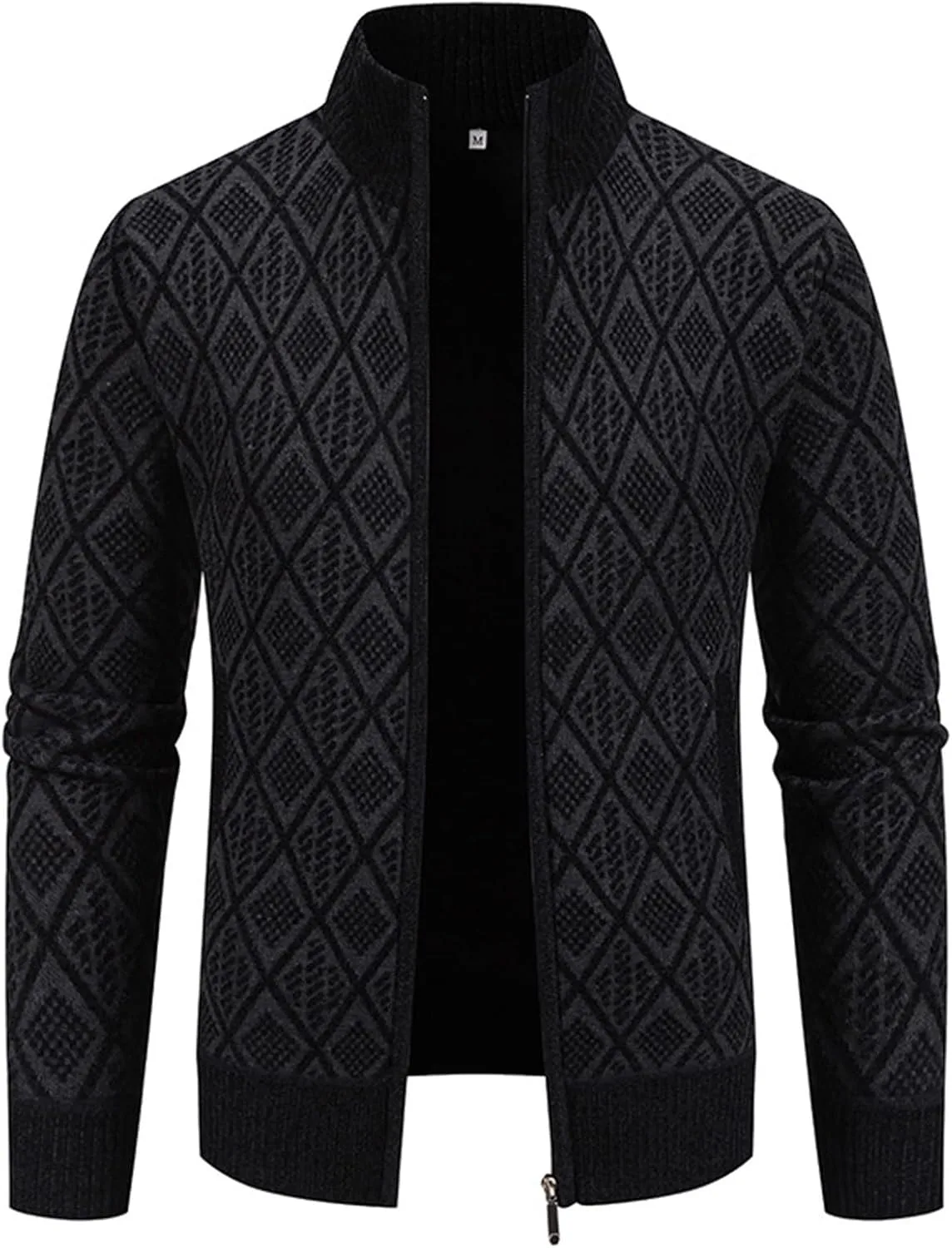 Мужской кардиган с молнией Slim Fit — фото 2