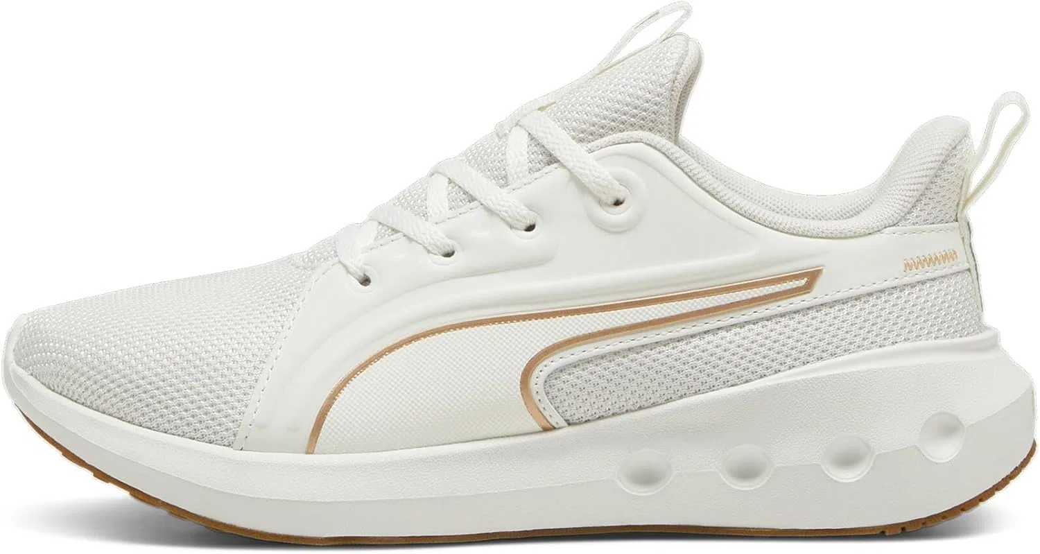 Беговые кроссовки Puma Softride CarsonRoad унисекс, Warm White Puma Gold