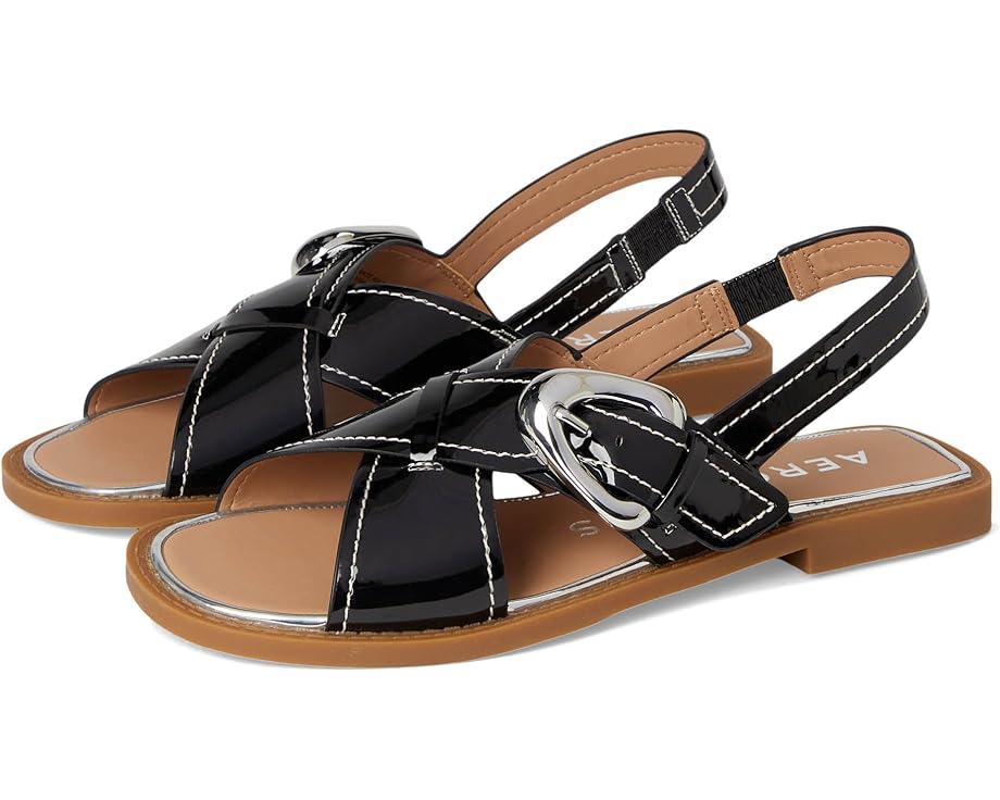 Сандалии Aerosoles Cassa, цвет Black Patent Faux Leather
