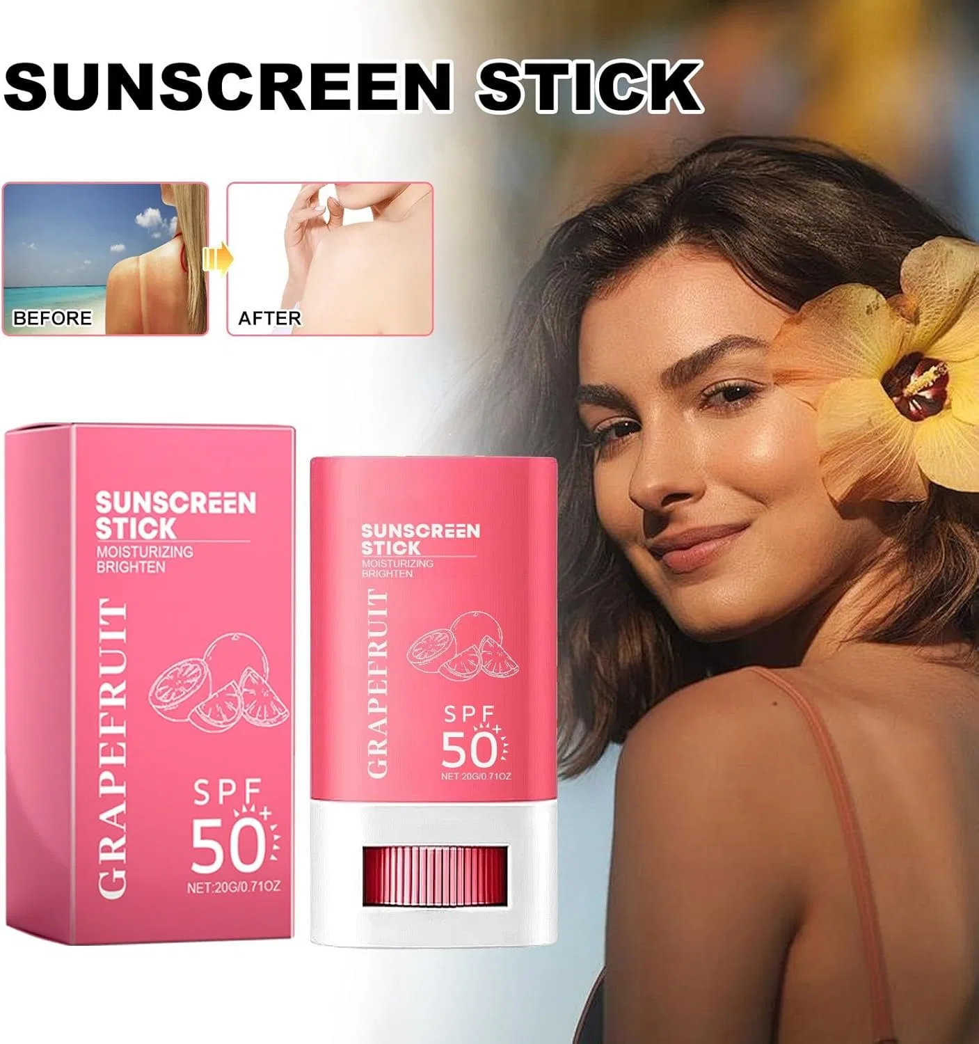 Солнцезащитное средство для тела Cool Stop Oil Pink Generic — фото 2