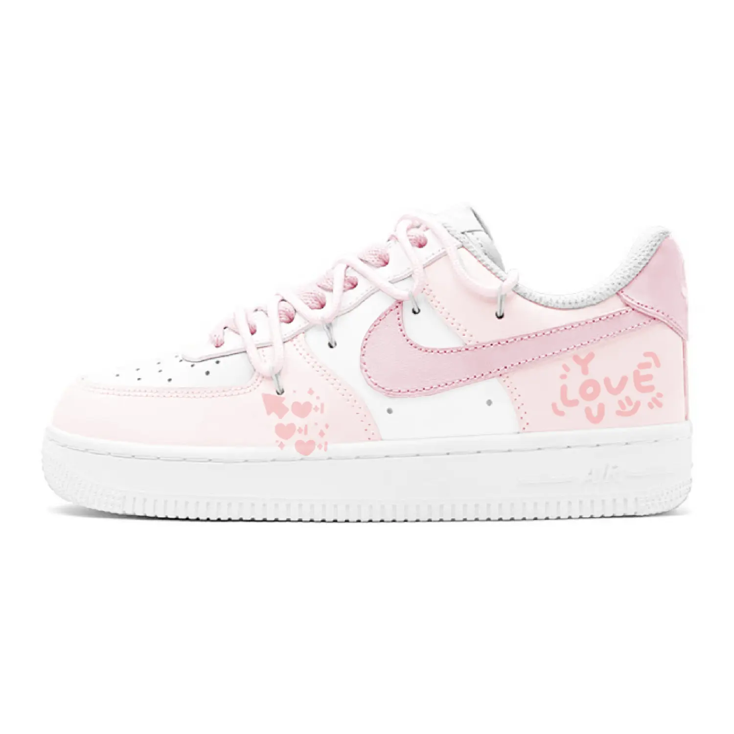 

Кроссовки Air Force 1 LE с низким верхом, амортизирующие, противоскользящие, износостойкие, для детей и подростков Nike, белый