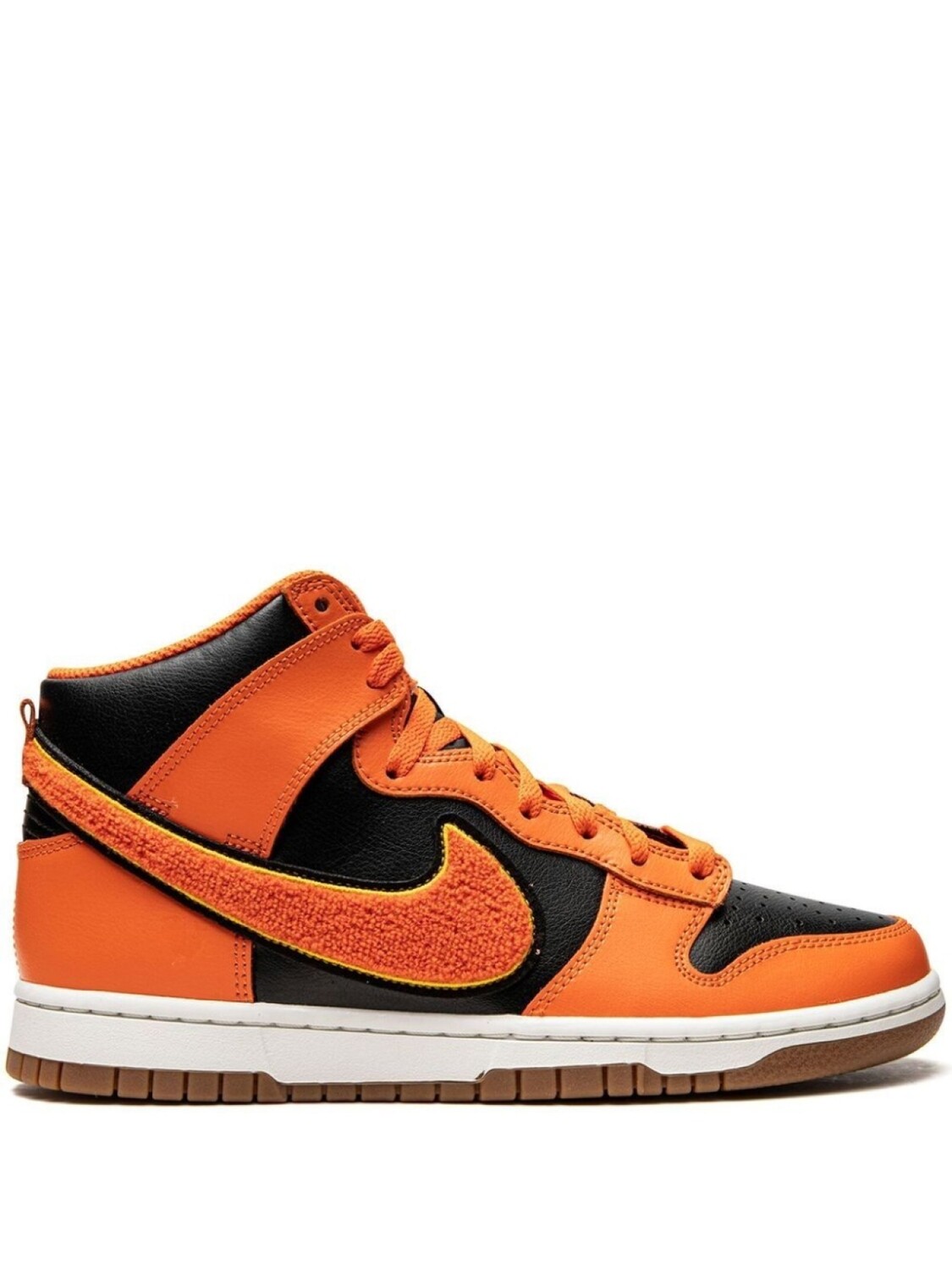Nike кроссовки Dunk Hi Retro University, черный