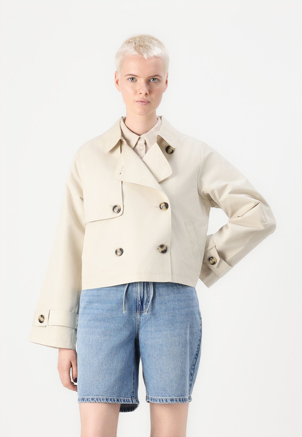 

Летняя куртка VMZOAMARIE SHORT Vero Moda, бежевый