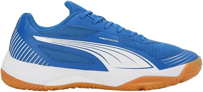 Кроссовки для игры в помещении PUMA Solarflash III для мужчин и женщин, Team Royal-White — фото 3