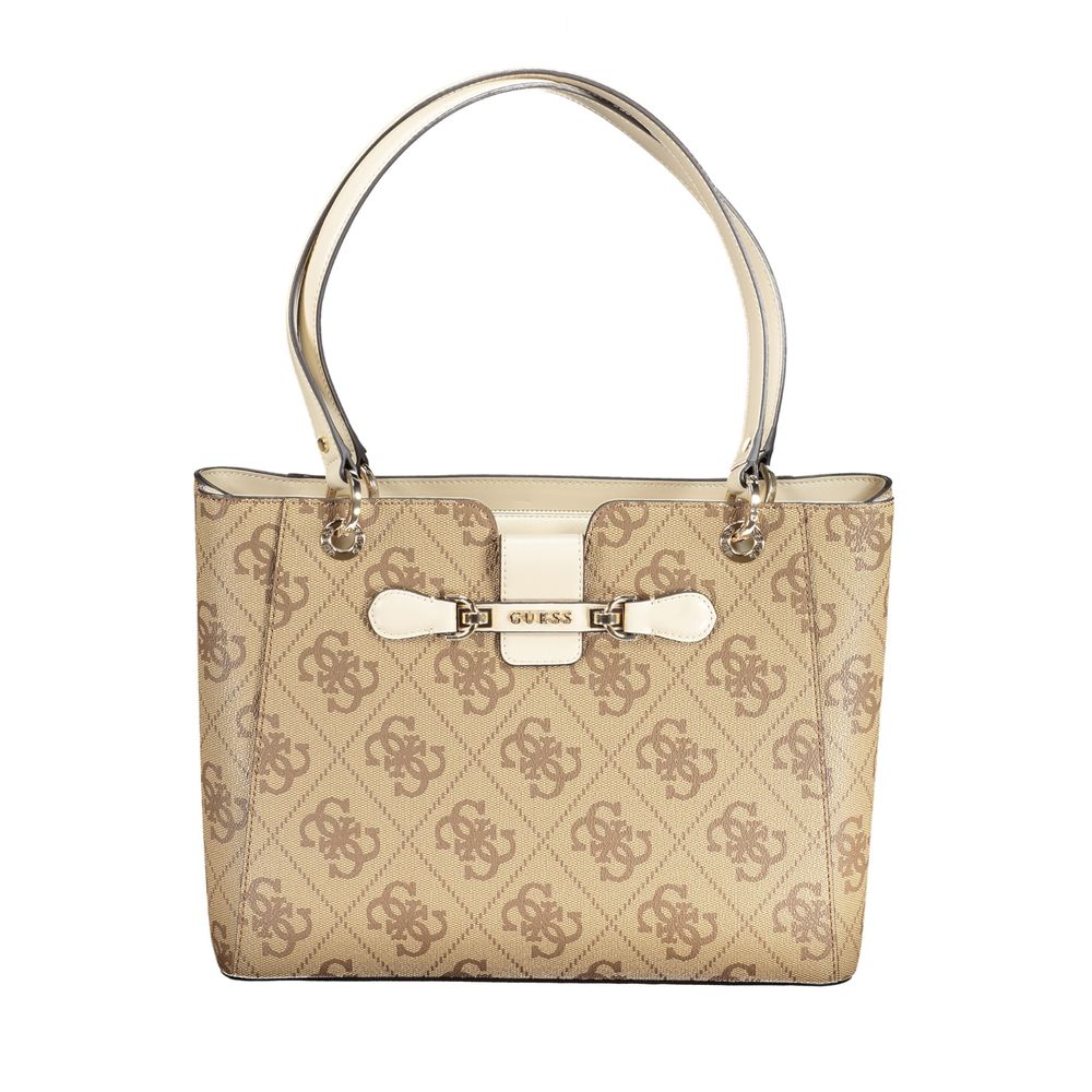 

Бежевая полиэтиленовая сумка Guess Shoes
