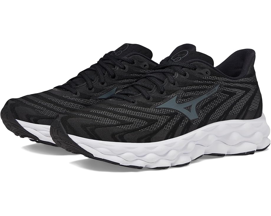 

Кроссовки Mizuno Wave Sky 8, цвет Black/Metallic Grey