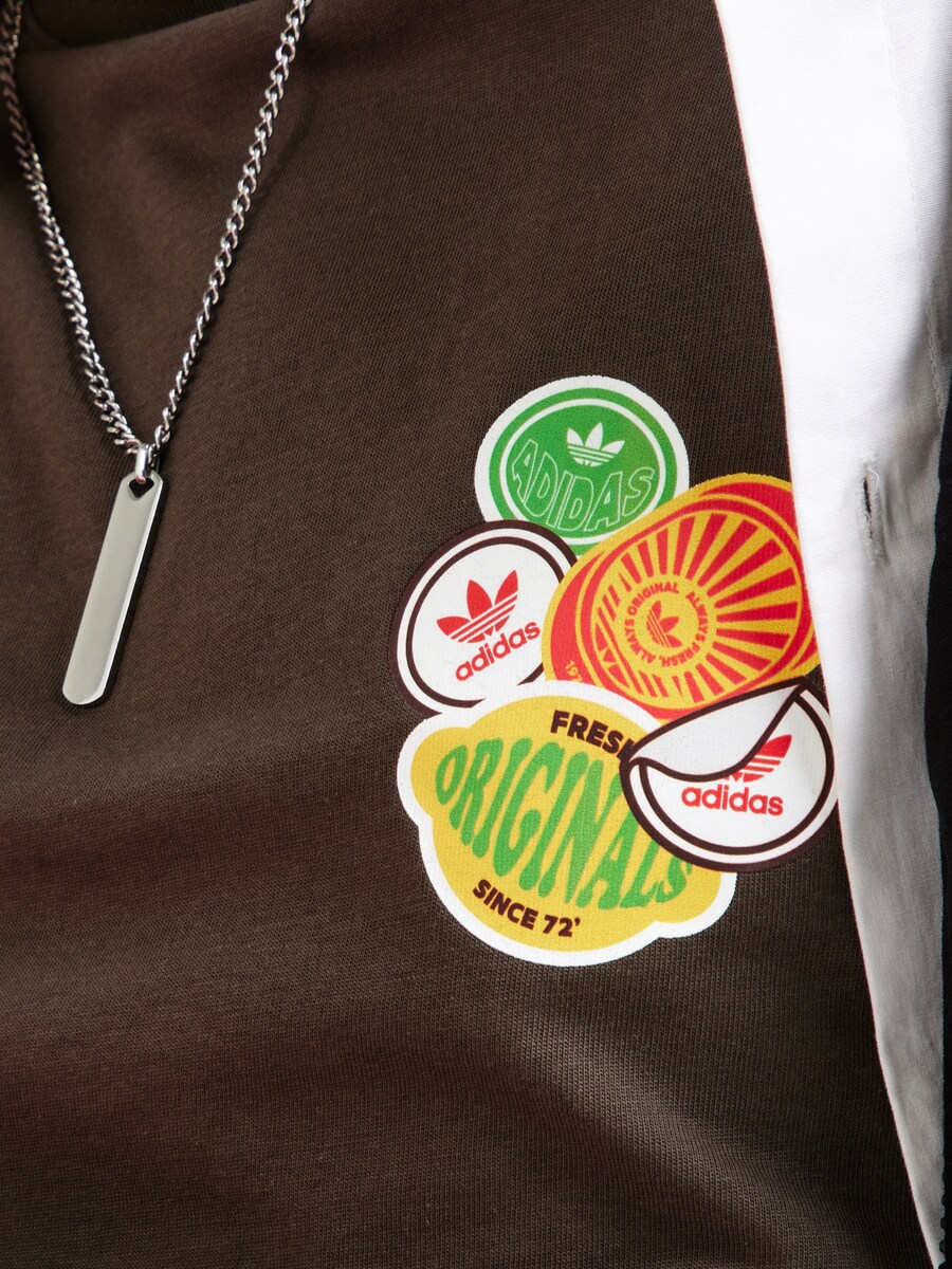 Рубашка ADIDAS ORIGINALS, цвет Mocha — фото 3