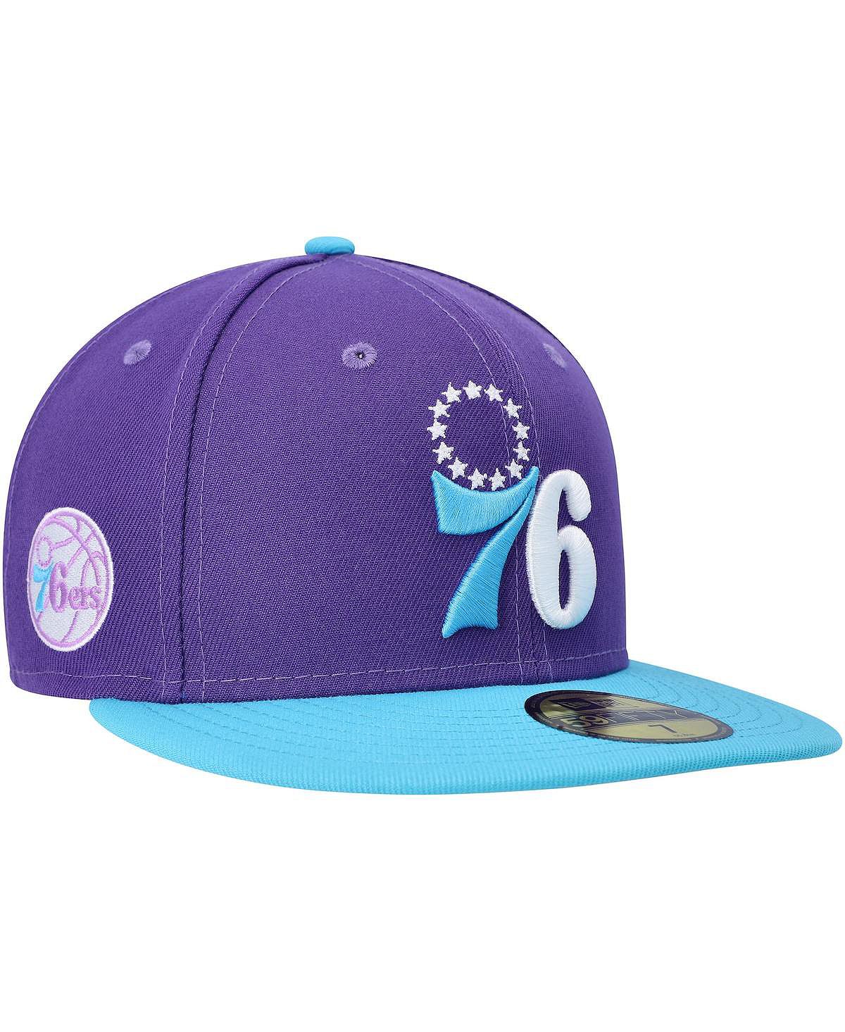 

Мужская фиолетовая приталенная кепка Philadelphia 76ers Vice 59FIFTY New Era