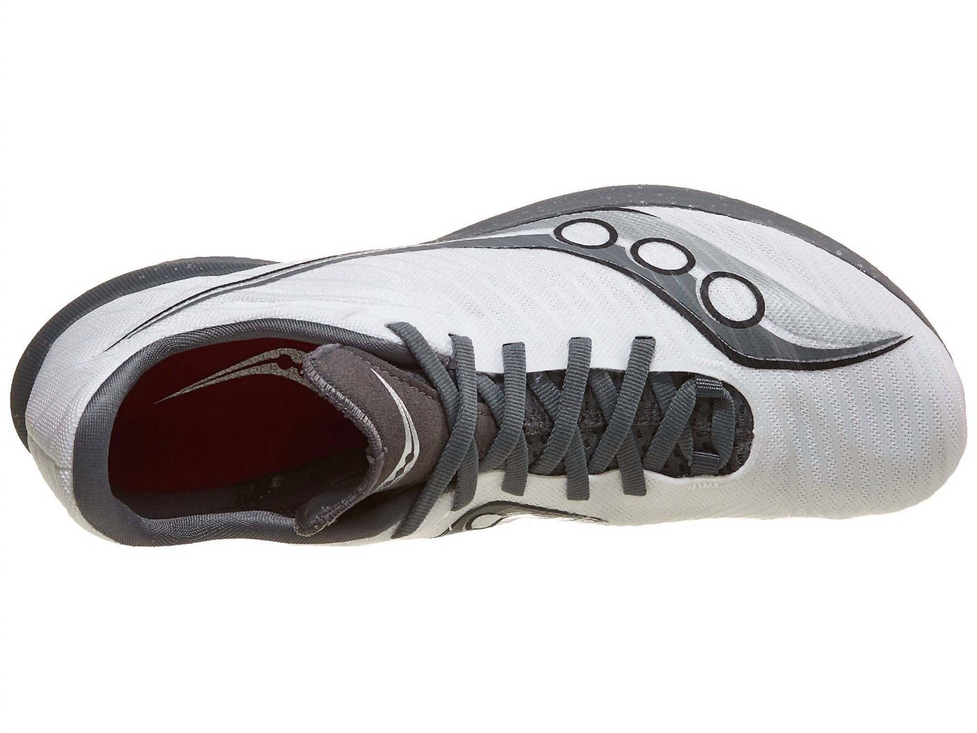SAUCONY Мужские спортивные кроссовки Velocity MP белого/карбонового цвета — фото 4
