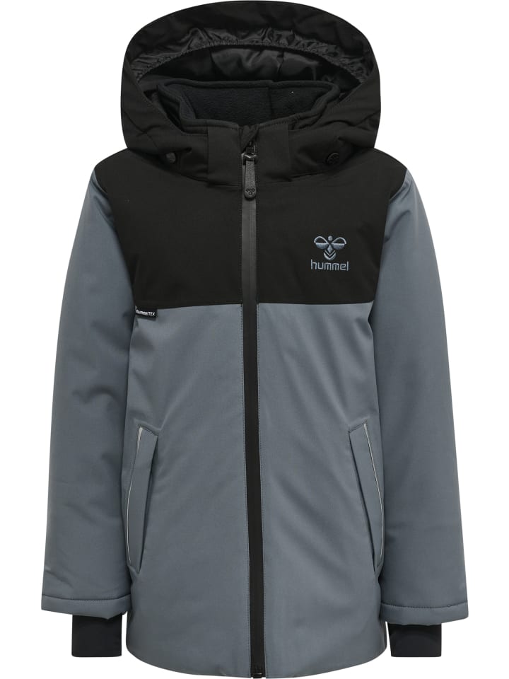 

Hummel Куртка на молнии с отверстиями для больших пальцев. Мужская куртка Hmllogan в стиле «штормовая погода»