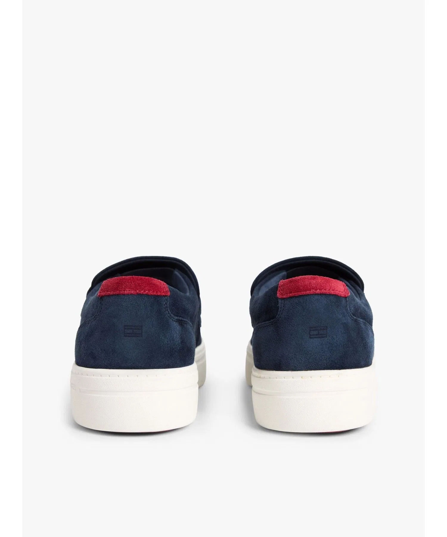 Мужские замшевые лоферы TOMMY HILFIGER коричневые — фото 3