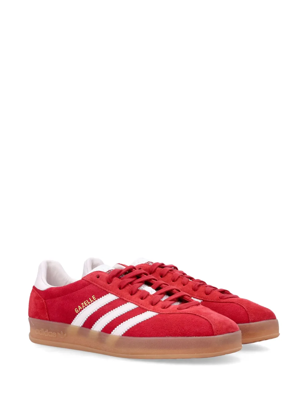 Кроссовки Gazelle Indoor Pro Team Victory Red/White adidas, красный — фото 2