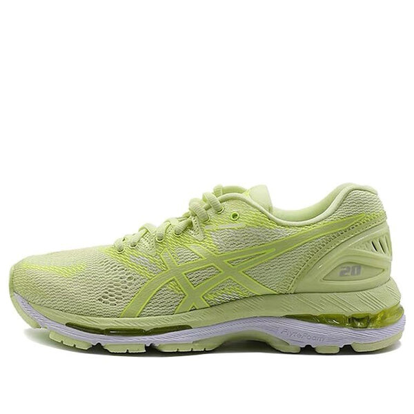 Кроссовки гель нимбус 20 Asics, зеленый