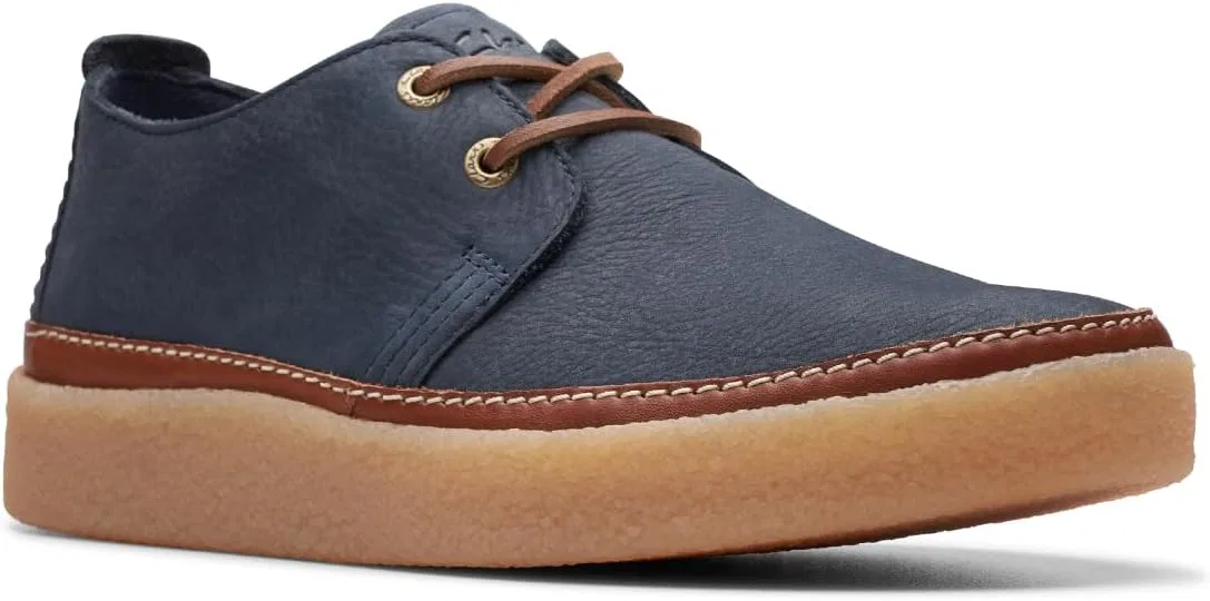 Ботинки Clarks Clarkwood Low, Nubuck Blue Navy — фото 4