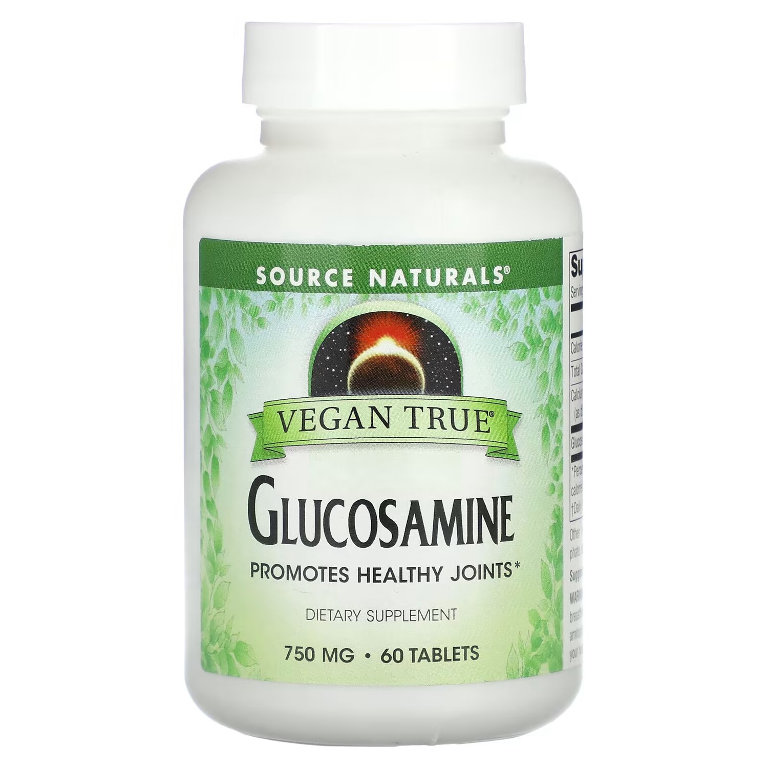 

Добавка Source Naturals вегетарианский глюкозамин, 60 капсул