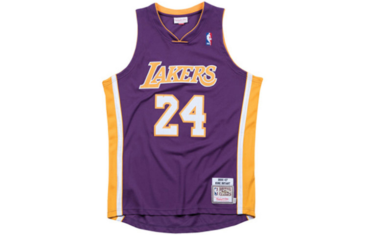 

Майка баскетбольная унисекс Mitchell & Ness фиолетовая