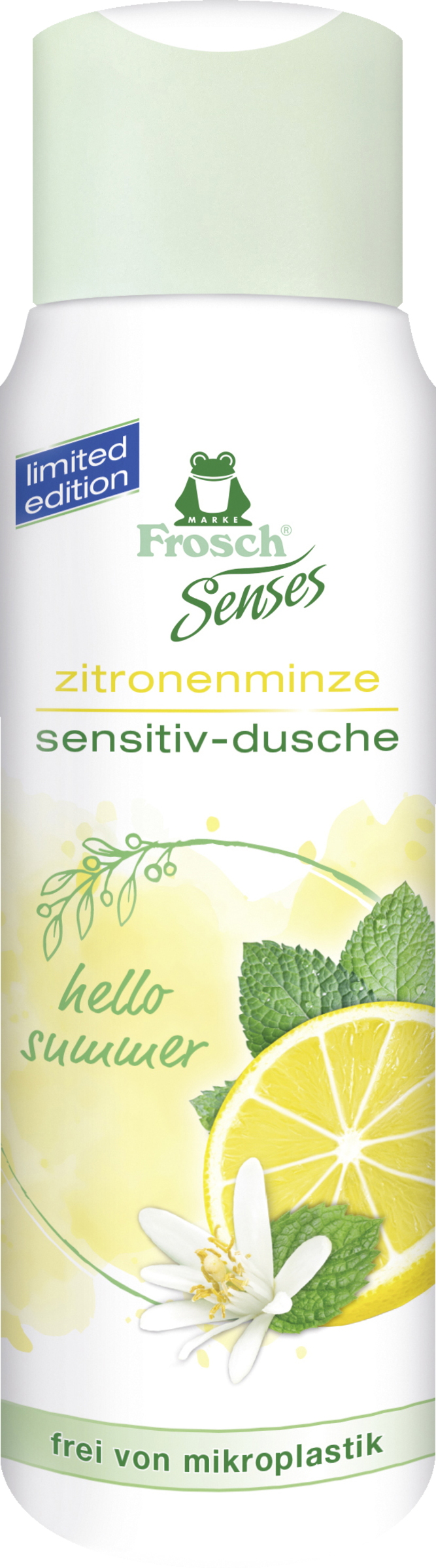 

Гель для душа Frosch Senses Zitronenminze Sensitiv-Dusche