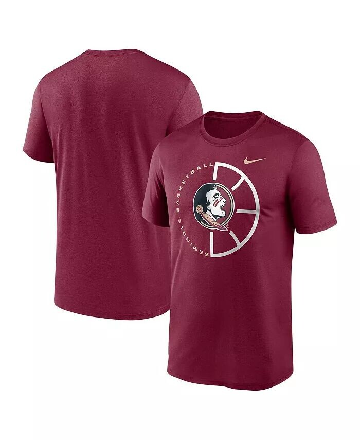

Мужская баскетбольная футболка Garnet Florida State Seminoles Legend Icon Performance Nike