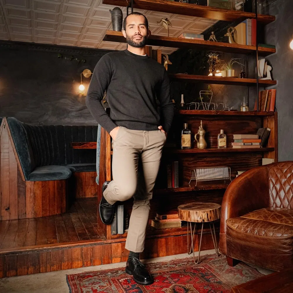 Мужские ботинки Dockers Tradeston Oxford, Black — фото 2