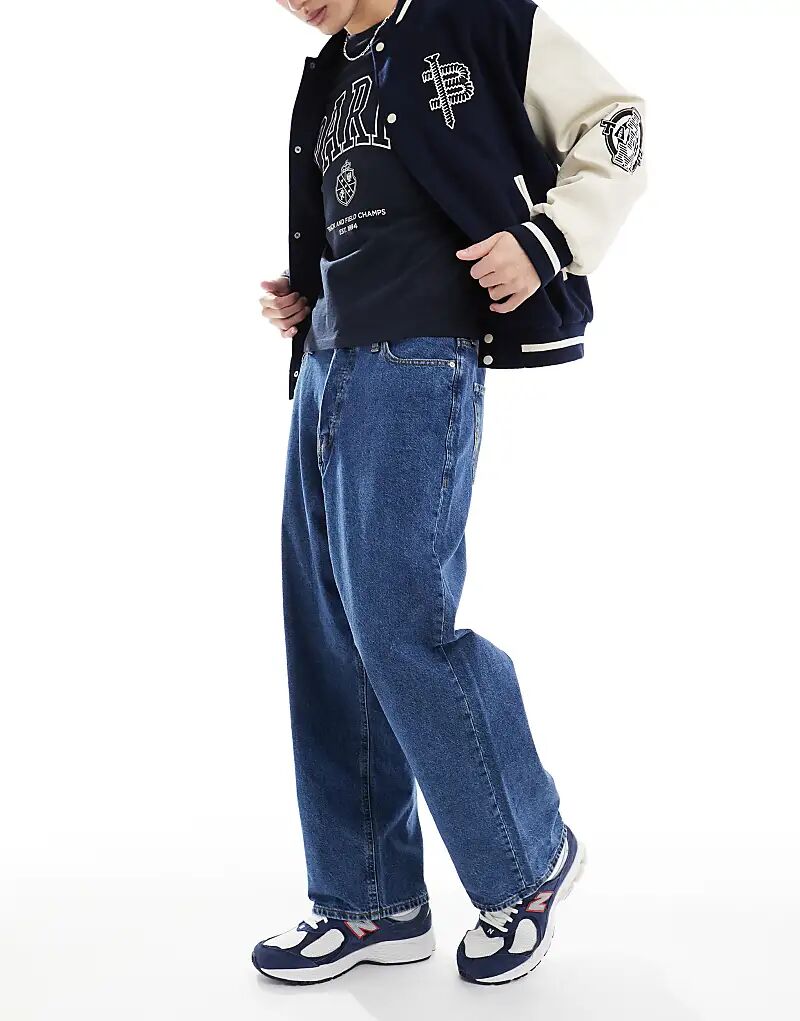 

Джинсы Ron Skate Fit в средне-синем цвете Jack & Jones