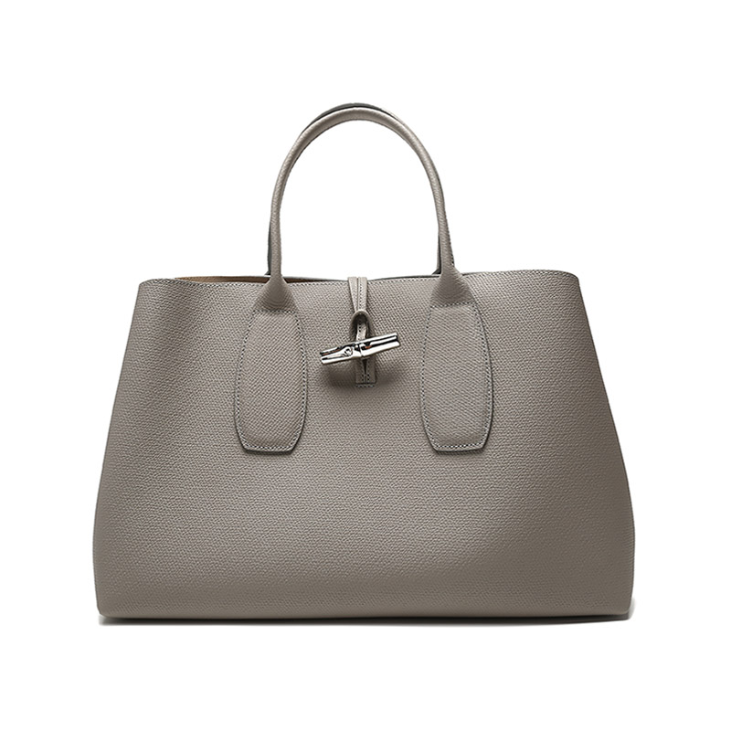 

LONGCHAMP Сумка-тоут из кожи с текстурой гальки