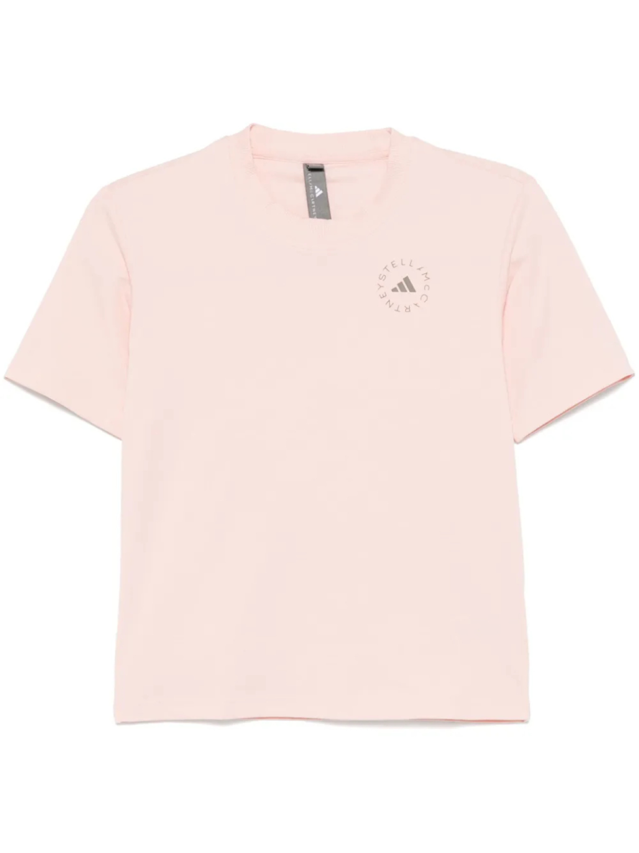 

Adidas by Stella McCartney футболка с логотипом, розовый