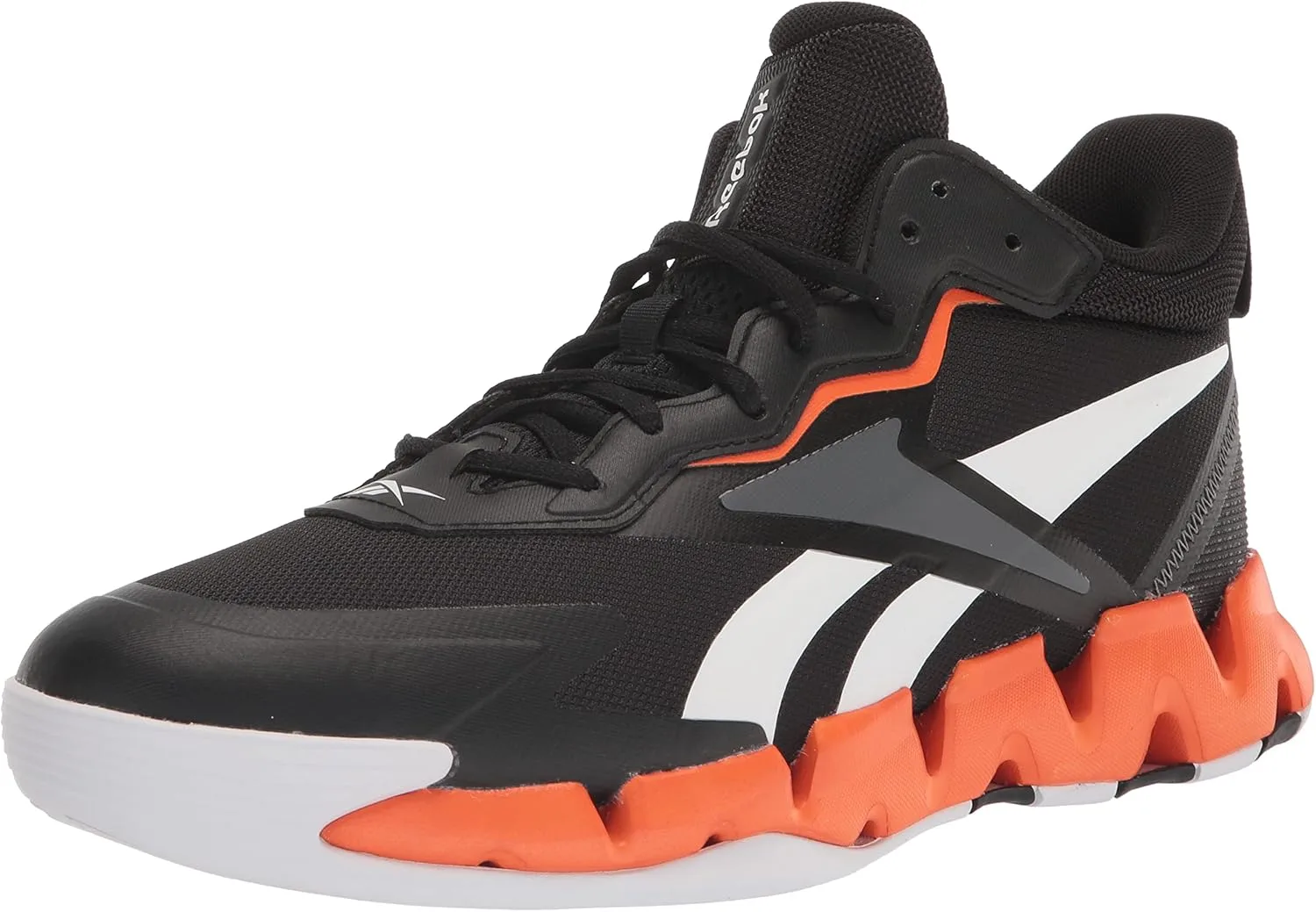 Кроссовки Reebok Zig Encore унисекс, белый/оранжевый