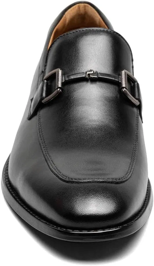 Мужские лоферы Florsheim Conetta Moc Toe Bit Slip-On, Black — фото 3