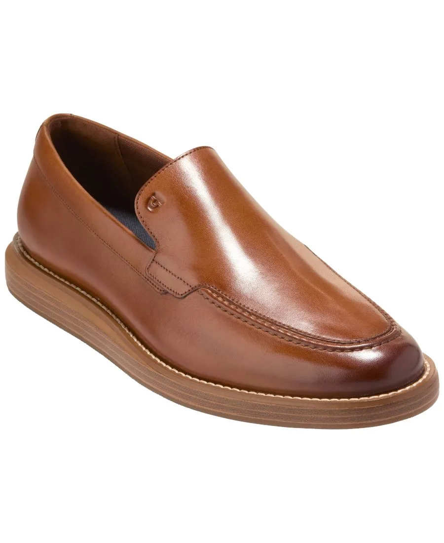 Мужские венецианские лоферы в неоклассическом стиле Cole Haan, British Tan