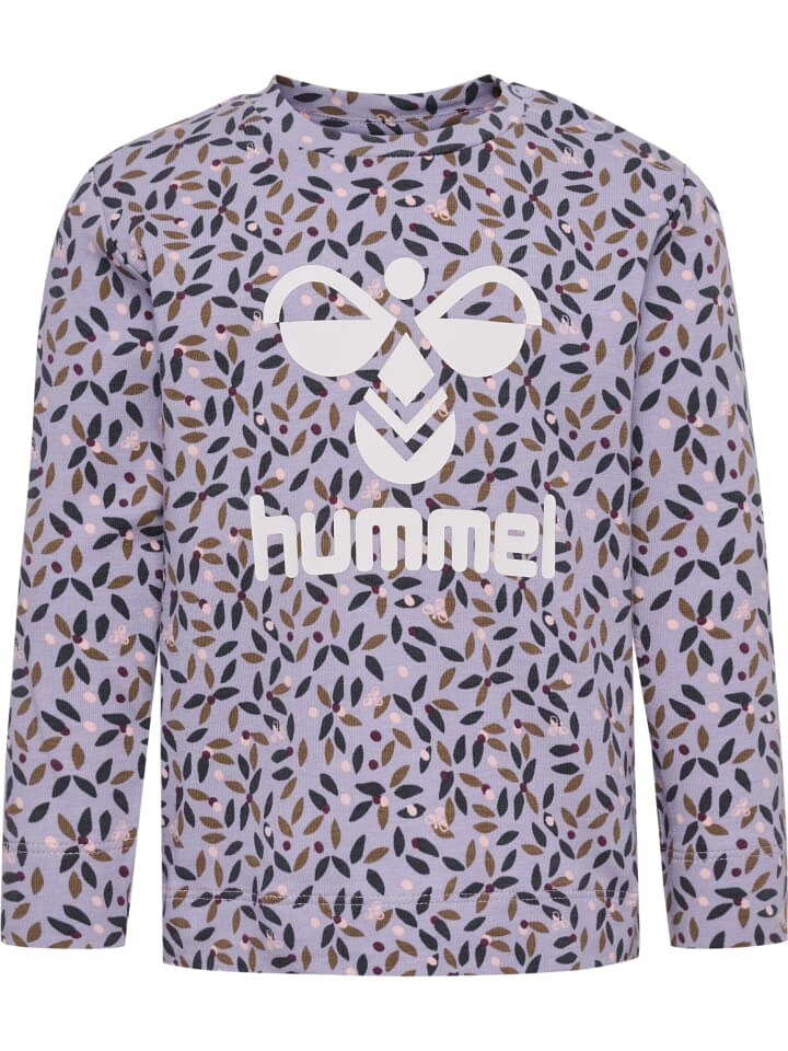 

Футболка Hummel L/S Hmlelvina Mädchen, цвет wisteria