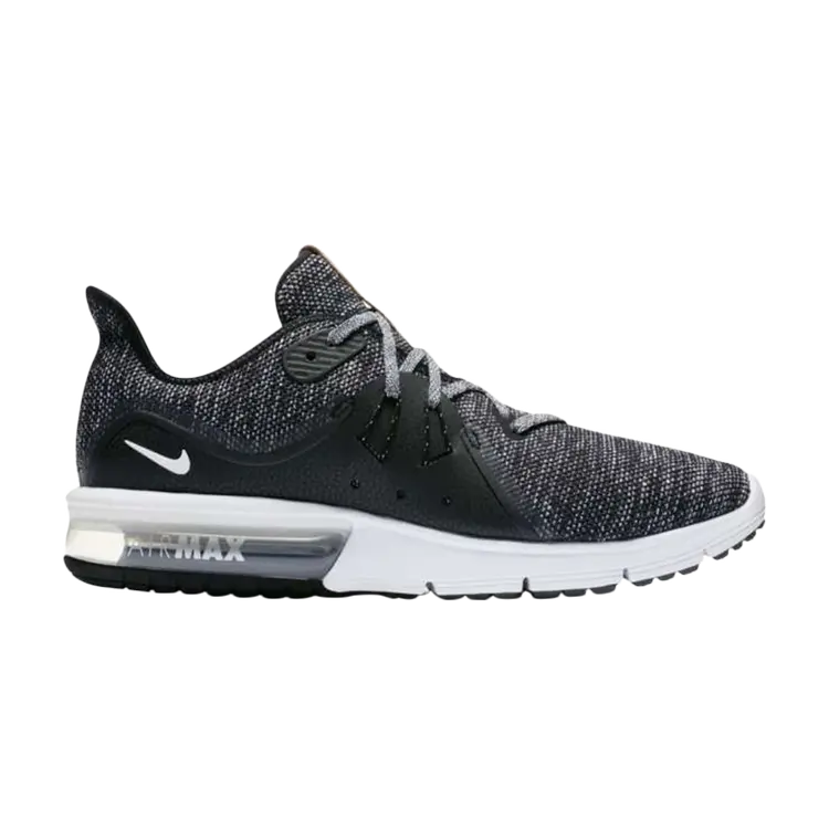 

Кроссовки Nike Air Max Sequent 3 'Black Dark Grey', черный