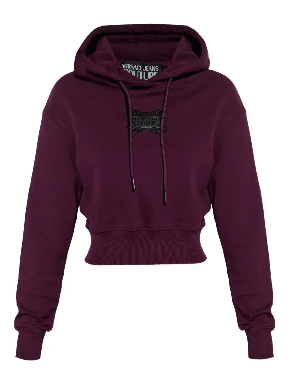 

Худи с нашивкой-логотипом Versace Jeans Couture, фиолетовый