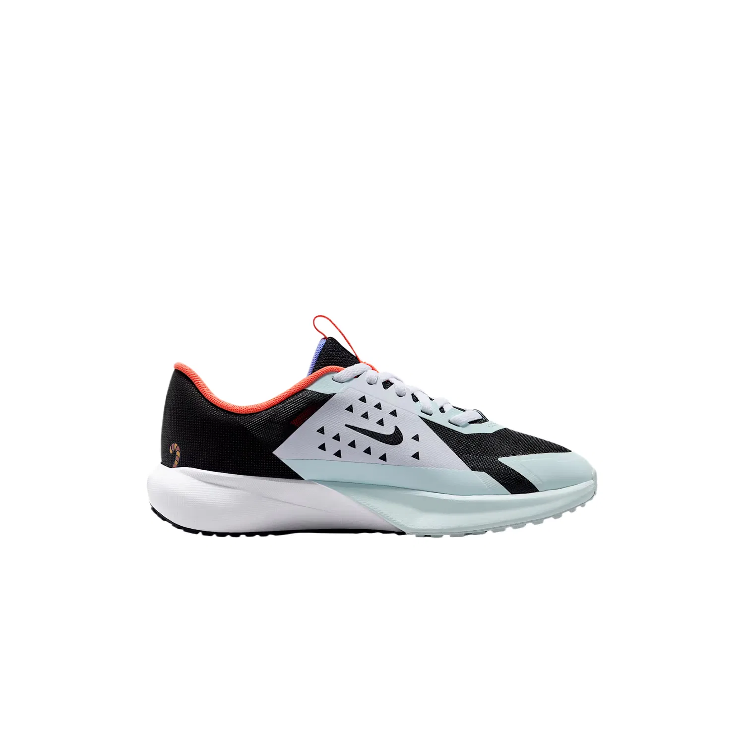 Детские кроссовки SONIC FLY Mesh Breathable Low top Unisex Nike, Black/White/Glacier Blue/Topaz Gold — фото 3