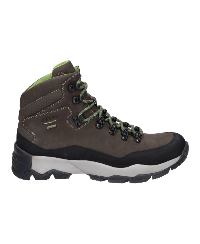 

Антрацитовые ботинки Josef Seibel, коричневый