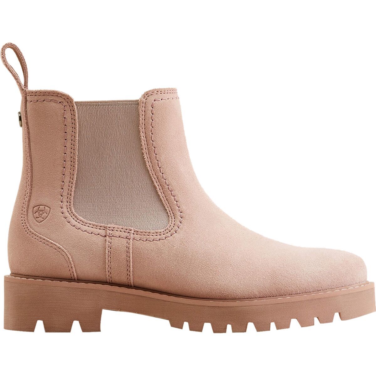 Женские ботинки челси Ariat Wexford Lug замшевые, пыльная роза