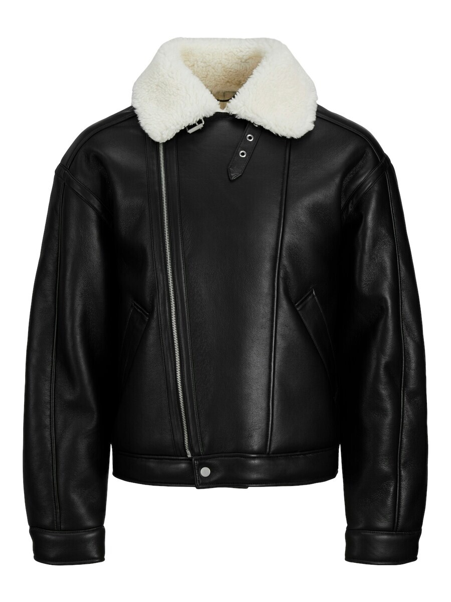 

Кожаная куртка JACK & JONES Between-Season Jacket JORNOHO, черный