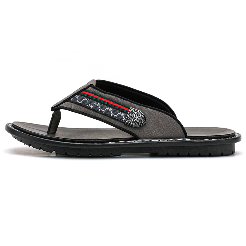 

Износостойкие противоскользящие шлепанцы мужские LONGYING, Black