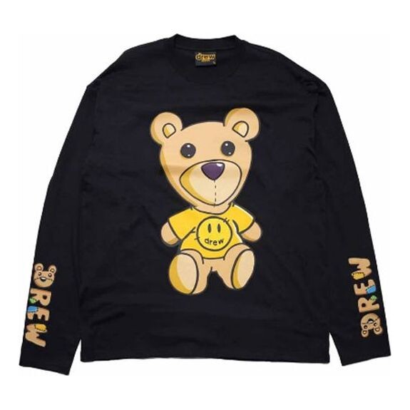 

Футболка theodore longsleeve t-shirt 'black' Drew House, черный