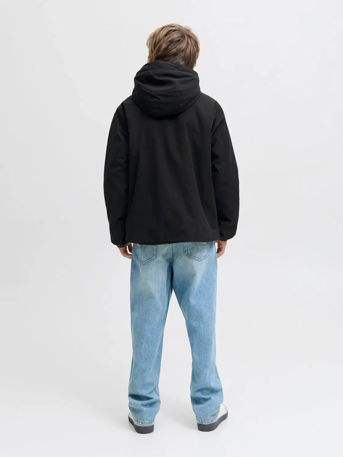 Куртка водонепроницаемая JACK & JONES Junior, черный — фото 3