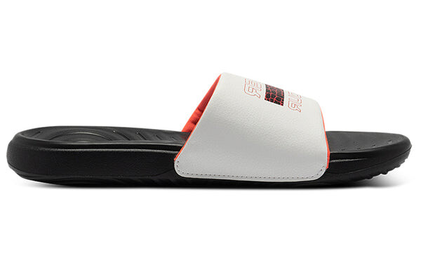 Тапочки ansa graphic slipper black/white Under Armour, черный — фото 2
