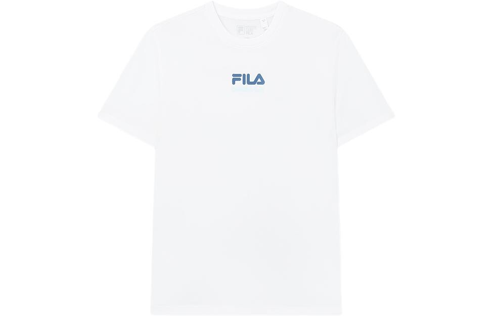 

Футболка мужская полоскающая белая Fila, цвет Gargle white