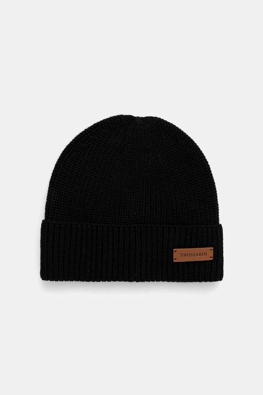 

Шапка с добавлением шерсти Trussardi, черный