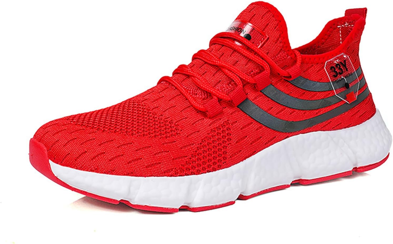

Мужские легкие дышащие кроссовки для бега с амортизацией Abborora, красный