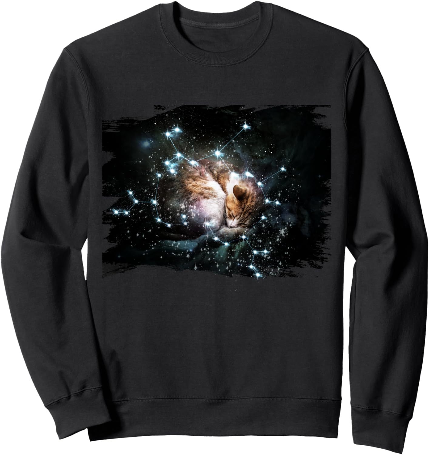 

Толстовка Tmall Constellation Space Hello Kitty Galaxy Random Galaxy, черный