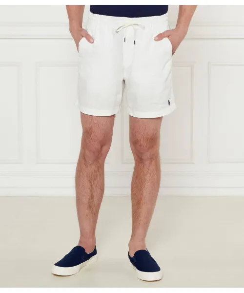 

Льняные шорты Regular fit Polo Ralph Lauren, белый
