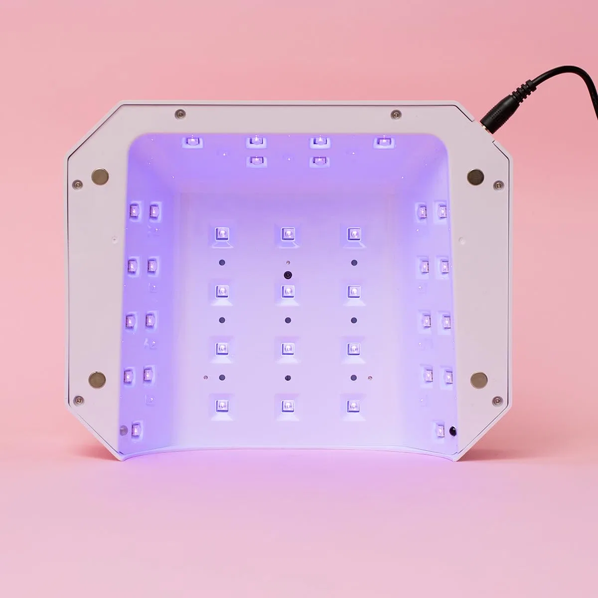 UV LED лампа для ногтей «Diamond Collection» 24W/48W от Semilac Semilac, White Diamond — фото 4