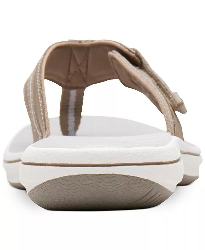 Женские сандалии Cloudsteppers Brinkley Jazz Clarks, коричневый/бежевый — фото 3