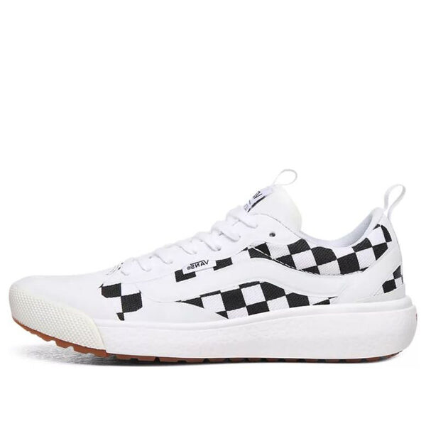 

Кроссовки checkerboard ultrarange exo black and white Vans, черный