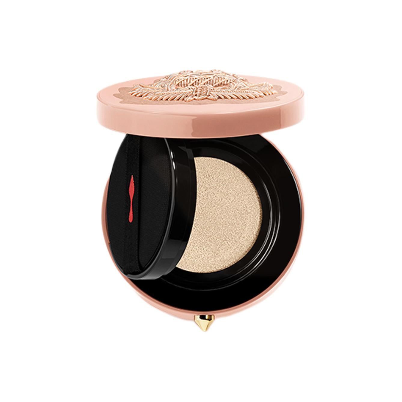 Christian Louboutin CL LUBOTING Diamond Luster Nude Pink Air Cushion тональный крем для сияния кожи 15g — фото 2